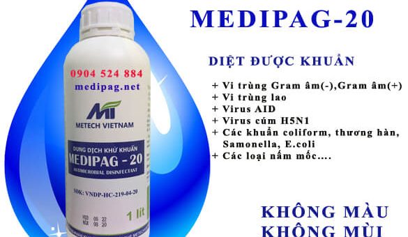 Dung dịch khử khuẩn Medipag-20