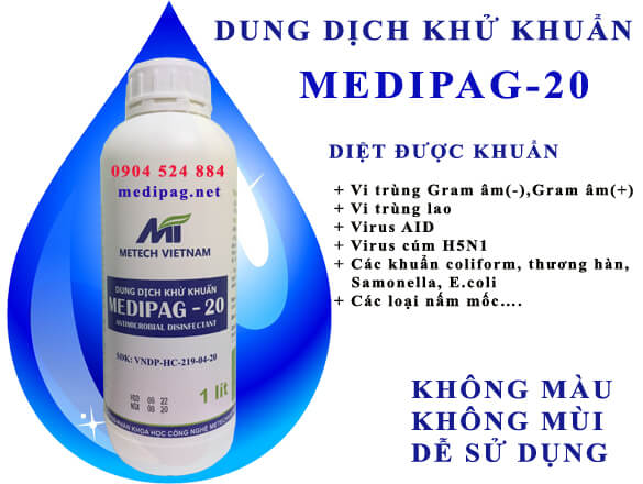 Dung dịch khử khuẩn Medipag-20